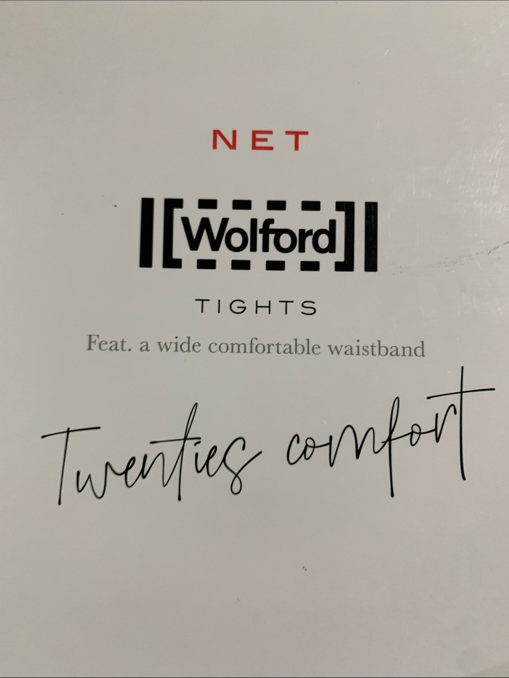 Wolford Black Fishnet Twenties Comfort Tights